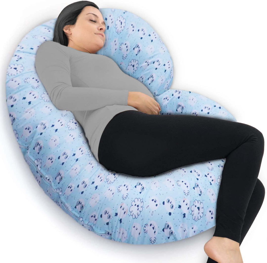 C Shaped Pregnancy Pillow Coozly