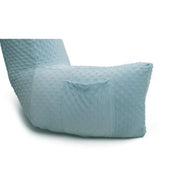 Backrest Pillow | Back Support Cushion | High Armrest - Blue Embossed