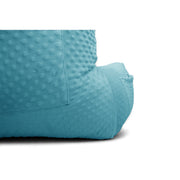 Backrest Pillow | Back Support Cushion | High Armrest - Turquoise Embossed