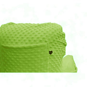 Backrest Pillow | Back Support Cushion | High Armrest - Neon Green Embossed