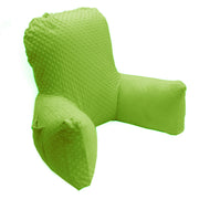 Backrest Pillow | Back Support Cushion | High Armrest - Neon Green Embossed