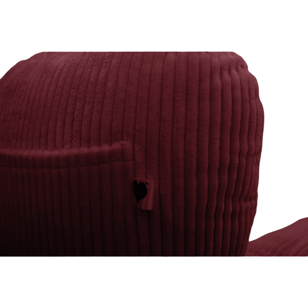 Backrest Pillow | Back Support Cushion | High Armrest -Maroon Stripes