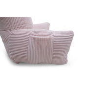 Backrest Pillow | Back Support Cushion | High Armrest - PInk Stripes