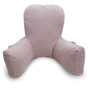 Backrest Pillow | Back Support Cushion | High Armrest - PInk Stripes